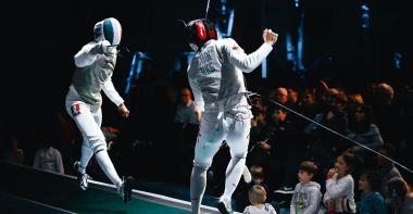 duel d'escrime