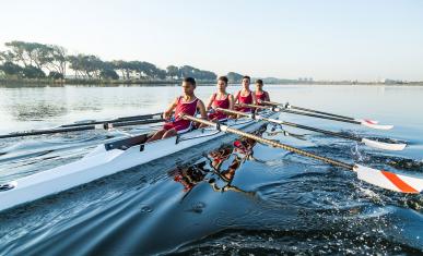 Course d'aviron